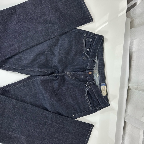 GAP jeans BOOT CUT stretch VINTAGE 4R SOLID blue EUC casual denim boot cut 4R - Picture 2 of 7